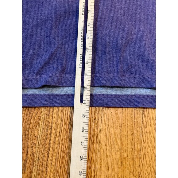 Mens Jos. A. Bank Quarter-Zip Pullover Sweater XL Purple Cotton - Picture 5 of 13